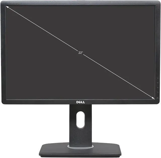 Alt view image 2 of 9 - Dell 22" 60 Hz IPS IPS Monitor 5 ms D-Sub, DVI P2213