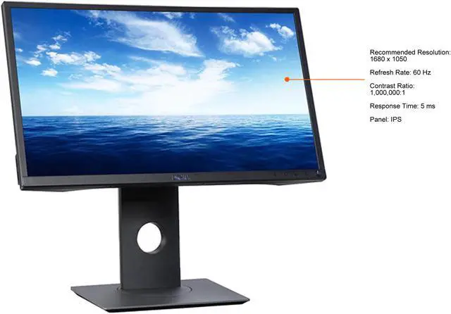Alt view image 6 of 14 - Dell 22" 60 Hz IPS IPS Monitor 5 ms D-Sub, HDMI P2217