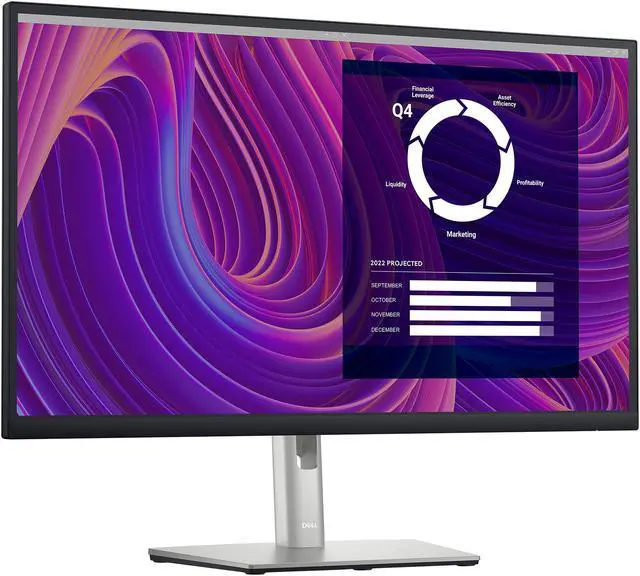 Alt view image 4 of 9 - Dell 27" 60 Hz IPS QHD IPS Monitor 8 ms (normal); 5 ms (fast) HDMI, DisplayPort, USB Flat Panel P2723D