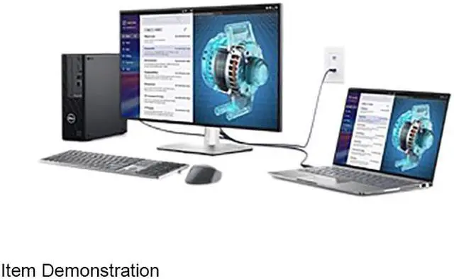 Alt view image 13 of 13 - Dell 27" 60 Hz IPS Black Technology UHD IPS Monitor 8 ms (gray-to-gray normal); 5 ms (gray-to-gray fast) HDMI, DisplayPort, USB, Audio Flat Panel UltraSharp U2723QE