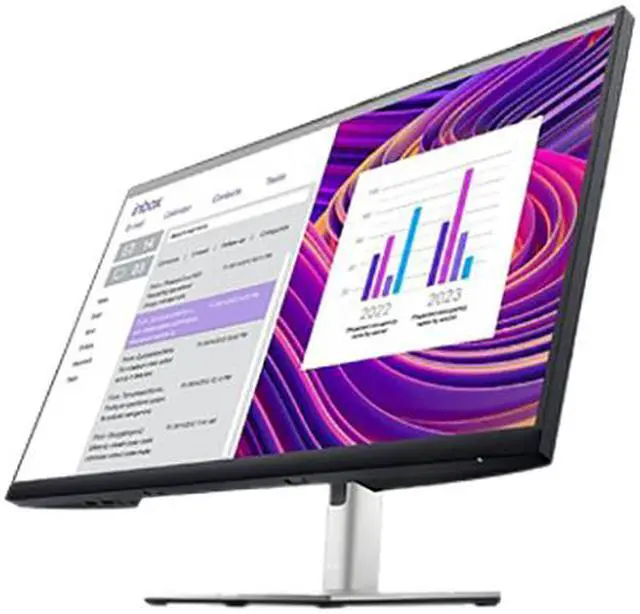 Alt view image 7 of 11 - Dell 27" 60 Hz IPS Monitor 8 ms (normal); 5 ms (fast) HDMI, DisplayPort, USB P2723QE