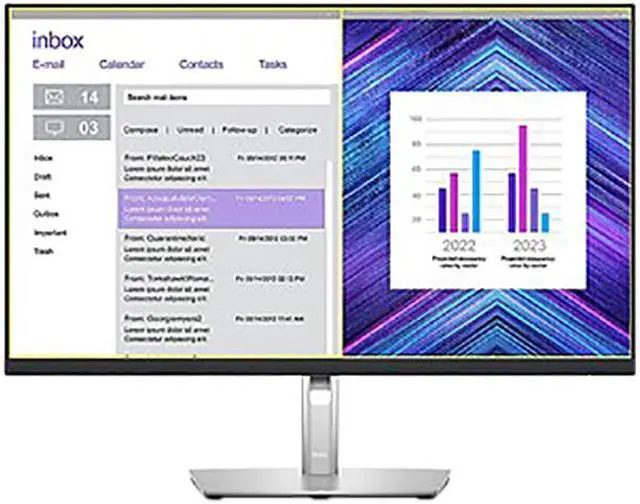 Main image of Dell 27" 60 Hz IPS Monitor 8 ms (normal); 5 ms (fast) HDMI, DisplayPort, USB P2723QE