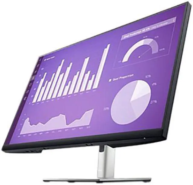 Alt view image 8 of 11 - Dell 27" 60 Hz IPS Monitor 8 ms (normal); 5 ms (fast) HDMI, DisplayPort, USB P2723QE