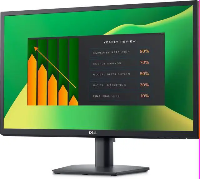 Alt view image 3 of 5 - Dell E2423H 23.8 Inch Full HD LED LCD Monitor - 16:9