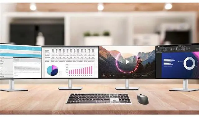 Alt view image 11 of 14 - Dell UltraSharp 42.5' UHD Monitors - 5 ms  GTG - 3840 x 2160 (4K) - 350 Nit - IPS Panel - 16:9