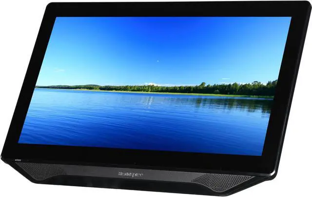 Main image of Hanns-G HT231DPBU Black 23" Touchscreen Monitor Multi-Touch (10 points) 250 cd/m2 80000000:1 Built-in Speakers