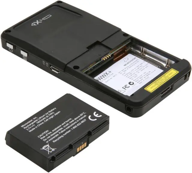 Alt view image 6 of 7 - Microvision SHOWWX+ WVGA 848 x 480 15 lumens Laser Pico Projector