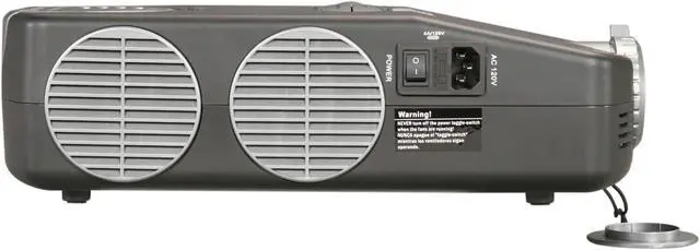 Alt view image 4 of 9 - Olens XPJ Projector 640 x 480 300 lumens LCD Projector