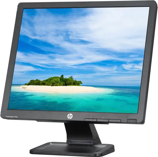 Main image of HP ProDisplay P19A 19" SXGA 1280 x 1024 60Hz VGA Widescreen LED Backlight LCD Monitor