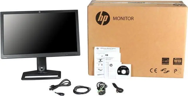 Alt view image 11 of 11 - HP Smartbuy ZR2740w 27" 12 ms (GTG) WQHD IPS Panel Height & Pivot Adjustable Widescreen LED-Backlit LCD Monitor 380 cd/m2 1000:1, Brushed Aluminum