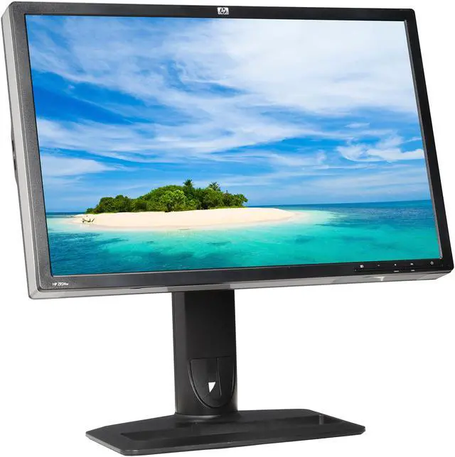 Alt view image 3 of 10 - HP 24" 60Hz S-IPS IPS Panel LCD Monitor 12ms (7ms GTG) DisplayPort, D-Sub, DVI-D ZR24w (VM633A8#ABA)