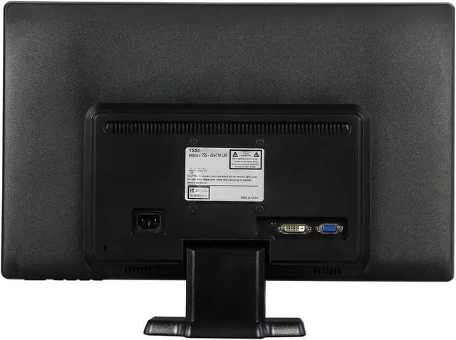 Alt view image 5 of 7 - HP 22W71D Black 21.5" 5ms Widescreen LED Backlight LCD Monitor - DEBRANDED