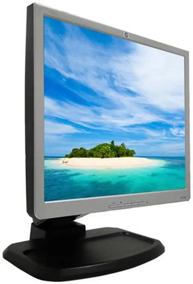 Alt view image 2 of 5 - Refurbished: HP Swivel/Pivot Flat LCD Monitor 1740 17'' 8ms 500:1 300cd/m2
