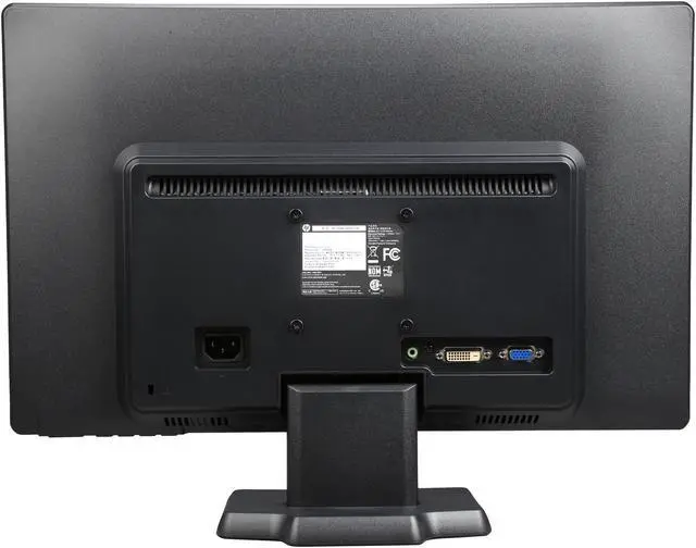Alt view image 5 of 7 - HP W2082a Black 20" TN LCD / LED Monitor, 200 cd/m2 DCR 10,000,000:1, Built-in Speakers, VGA DVI-D (with HDCP)
