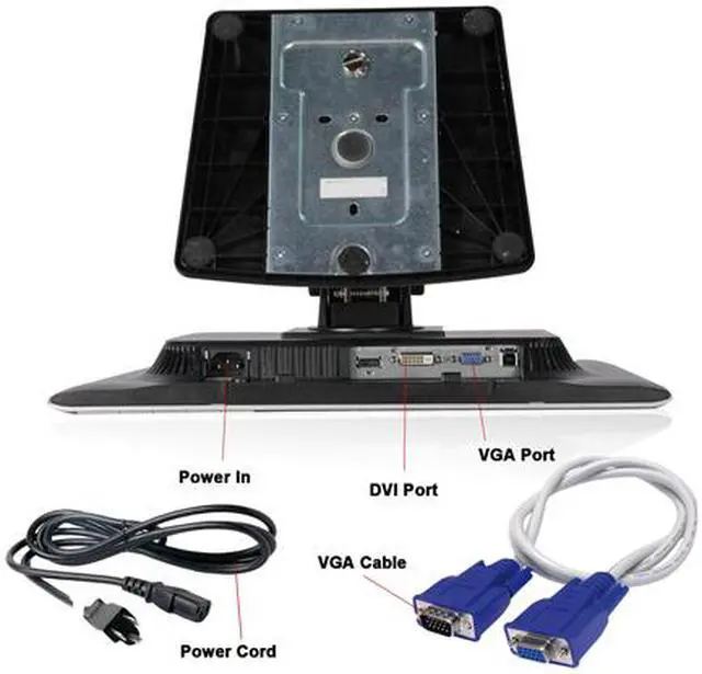 Alt view image 2 of 2 - HP 19" TN LCD Monitor LA1956X