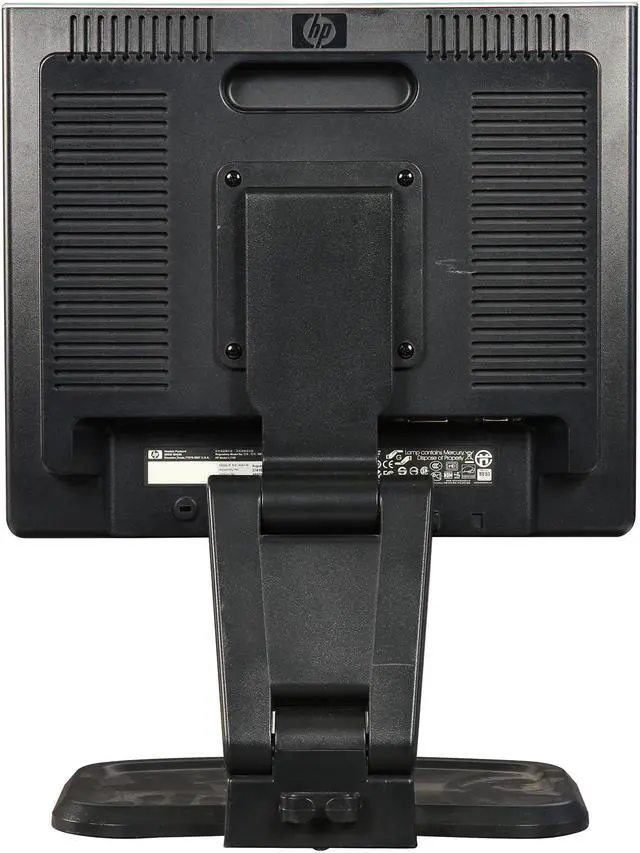 Alt view image 6 of 10 - HP 17" 60 Hz Active Matrix, TFT LCD LCD Flat Panel Monitor 8 ms D-Sub, DVI 1740