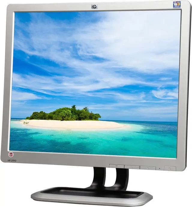 Main image of HP 19" Active Matrix, TFT LCD Monitors - LCD Flat Panel 5 ms L1910-BM