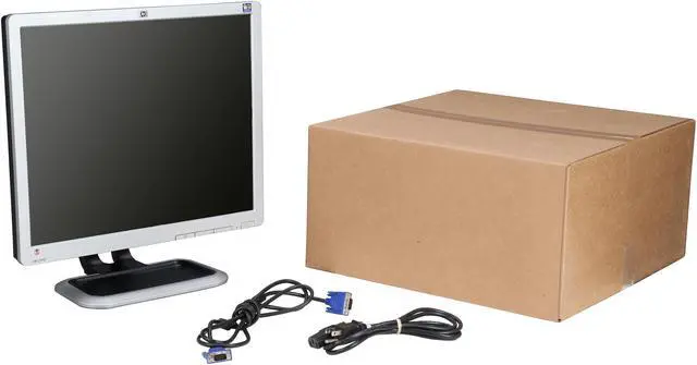Alt view image 8 of 8 - HP 19" Active Matrix, TFT LCD Monitors - LCD Flat Panel 5 ms L1910-BM