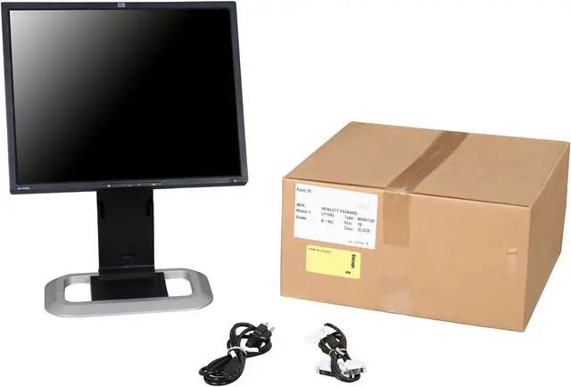 Alt view image 11 of 11 - HP 19" 75 Hz TFT LCD LCD Monitor 6ms(GTG) DVI LP1965-BM