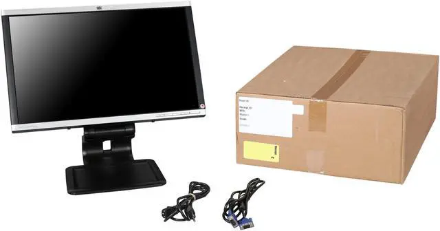 Alt view image 10 of 10 - HP 22" LCD Monitor 5 ms DVI-D, DisplayPort 2 x USB downstream ( Type B ), 1 upstream LA2205WG-BM