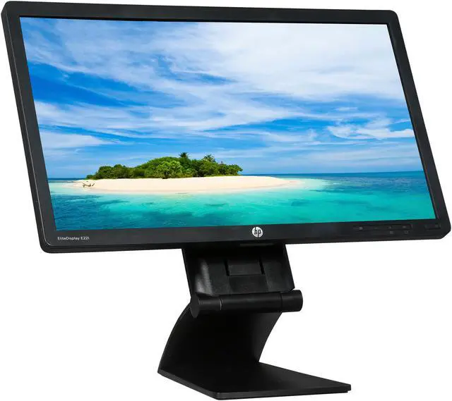 Alt view image 3 of 10 - HP 21.5" 60 Hz TN FHD LCD Monitor 5 ms D-Sub, DVI, DisplayPort Promo E221-AM