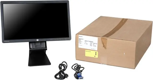 Alt view image 10 of 10 - HP 21.5" 60 Hz TN FHD LCD Monitor 5 ms D-Sub, DVI, DisplayPort Promo E221-AM