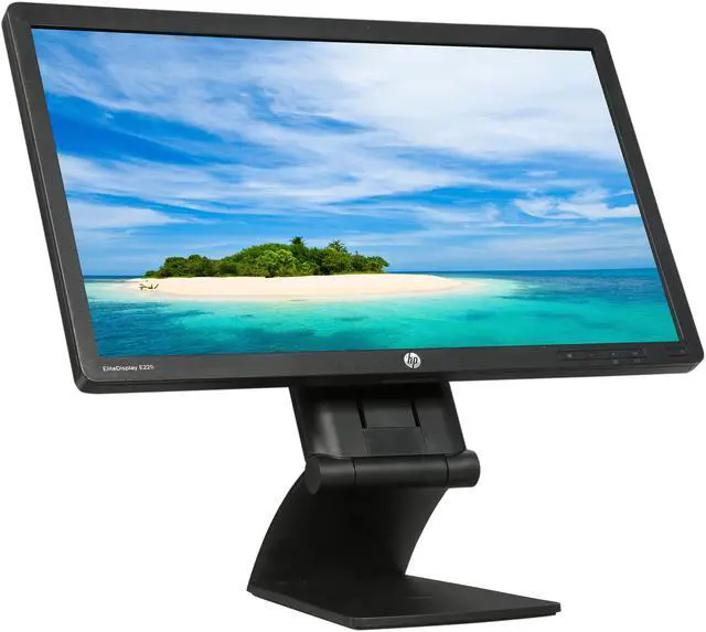 Alt view image 3 of 10 - HP 21.5" IPS FHD Full HD 1920x1080 IPS Monitor D-Sub, DVI, DisplayPort 8ms (GTG) D-Sub, DVI, DisplayPort EliteDisplay E221i