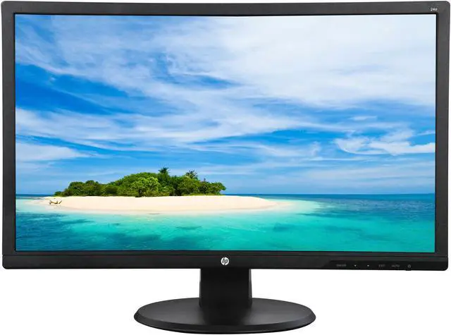 Alt view image 2 of 8 - HP 24o X0J60AA#ABA Black 24" 1ms (On/Off) HDMI Widescreen LED Backlight LCD Monitor 250 cd/m2 DCR 10,000,000:1 (1,000:1)
