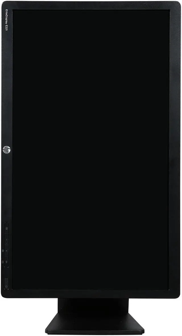 Alt view image 9 of 11 - HP EliteDisplay E221 Black 21.5" 1920 x 1080 Widescreen LED Backlight LCD Monitor 250 cd/m2 DCR 5,000,000:1 (1000:1) Tilt & Swivel