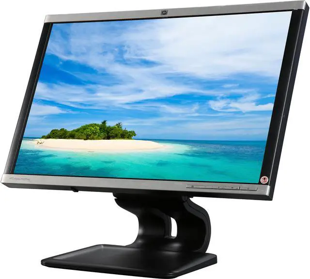 Alt view image 2 of 11 - HP LA2205WG 22" 5ms 1680 x 1050 Pivot, Swivel & Height Adjustable Widescreen LCD Monitor with USB Hub 250 cd/m2 1000:1
