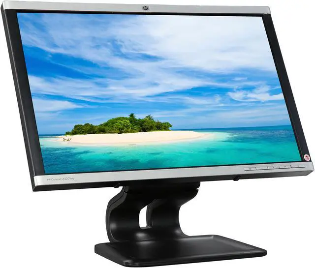 Alt view image 4 of 11 - HP LA2205WG 22" 5ms 1680 x 1050 Pivot, Swivel & Height Adjustable Widescreen LCD Monitor with USB Hub 250 cd/m2 1000:1