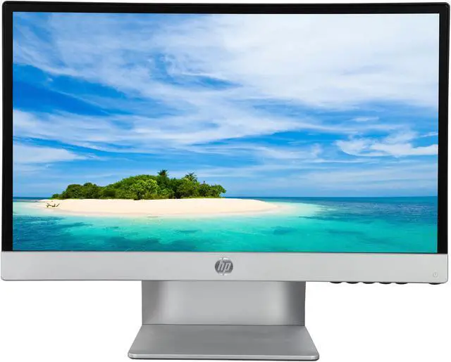 Alt view image 2 of 7 - HP Pavilion 20xi Silver / Black 20" 7ms Widescreen LED Backlight LCD Monitor, IPS Panel 250 cd/m2 10,000,000:1 (Grade B)