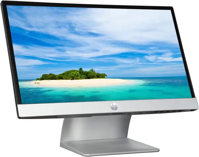 Alt view image 3 of 7 - HP Pavilion 20xi Silver / Black 20" 7ms Widescreen LED Backlight LCD Monitor, IPS Panel 250 cd/m2 10,000,000:1 (Grade B)