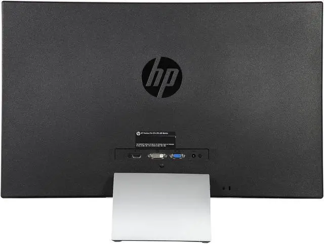 Alt view image 5 of 7 - HP Pavilion 27xi Silver / Black 27" 7ms HDMI Widescreen LED Backlight LCD Monitor IPS 250 cd/m2 10,000,000:1 (Grade C)