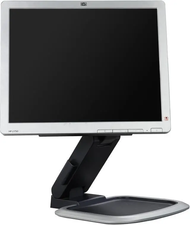 Alt view image 8 of 12 - HP L1750 17" Flat Panel Screen LCD DVI Monitor