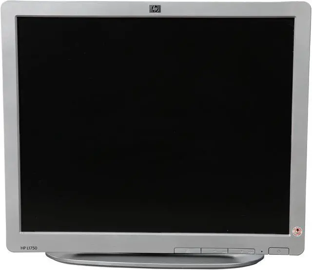 Alt view image 9 of 12 - HP L1750 17" Flat Panel Screen LCD DVI Monitor