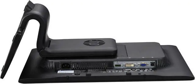 Alt view image 10 of 10 - HP 20" LCD Monitor 5 ms D-Sub, DVI, DisplayPort, USB LA2006X