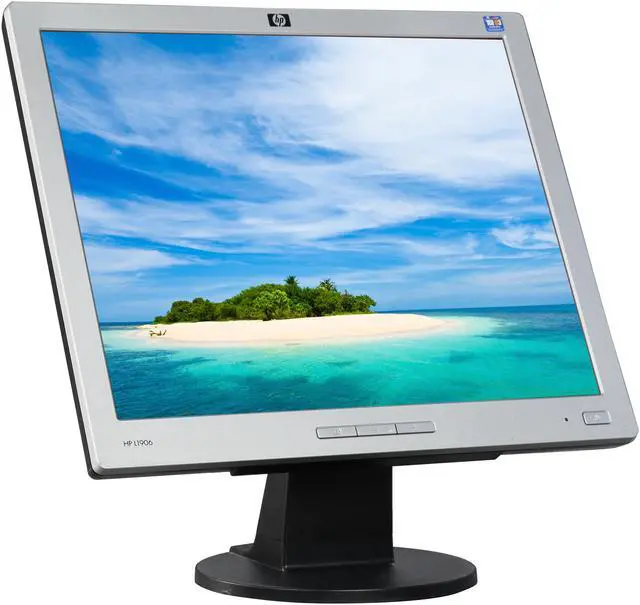 Alt view image 4 of 8 - HP L1910 19" Screen 1280 x 1024 Resolution Refurbished LCD Flat Panel Monitor.B Grade