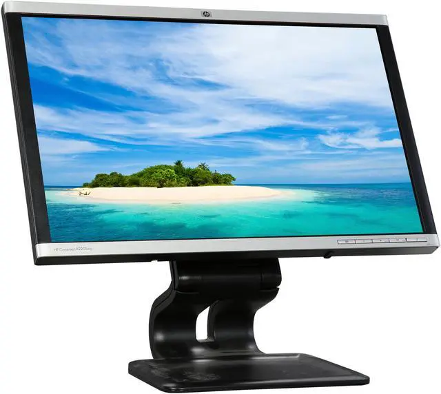 Alt view image 3 of 10 - HP LA2205WG 22" Inch Widescreen Wide Flat Panel Screen DVI LCD Monitor (B-Grade)