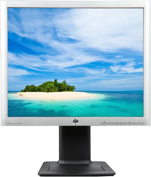Alt view image 3 of 10 - HP LA1956X 19" LED Backlight LCD Monitor 250 cd/m2 DCR 1,000,000:1 (1,000:1) A Grade