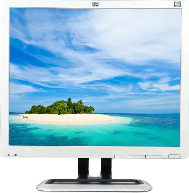 Alt view image 2 of 8 - HP 19" Active Matrix, TFT LCD LCD Monitor 5 ms L1910
