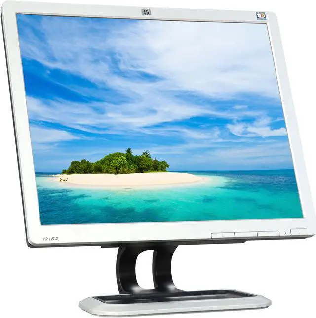 Alt view image 3 of 8 - HP 19" Active Matrix, TFT LCD LCD Monitor 5 ms L1910