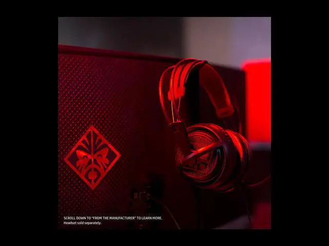 Alt view image 5 of 7 - HP Omen X 35" 4ms (GTG) 100 Hz G-Sync Ultra WQHD Curved LED Backlight Monitor, 3440 × 1440, 2500:1, 300 cd/m2, HDMI, USB, Tilt, Height, VESA Mountable