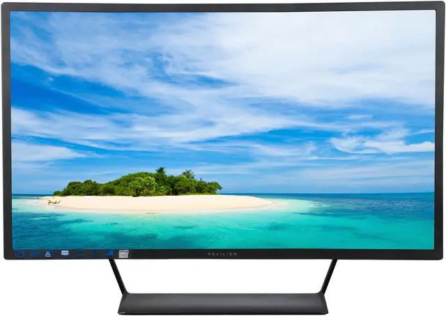 Alt view image 2 of 6 - HP Pavilion 32 32" Display 2560x1440 Anti-glare LED backlights 2 x HDMI