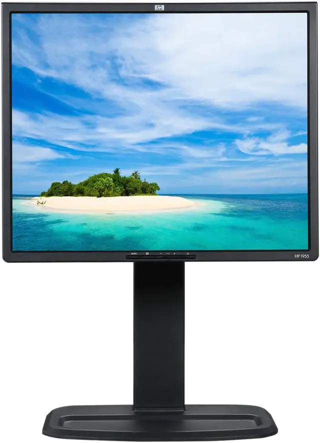 Alt view image 3 of 11 - 19" HP L1955 DVI 720p Rotating LCD Monitor