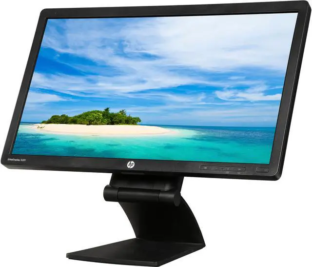 Main image of HP 21.5" 60 Hz TN FHD LCD Monitor 5 ms D-Sub, DVI, DisplayPort Promo E221
