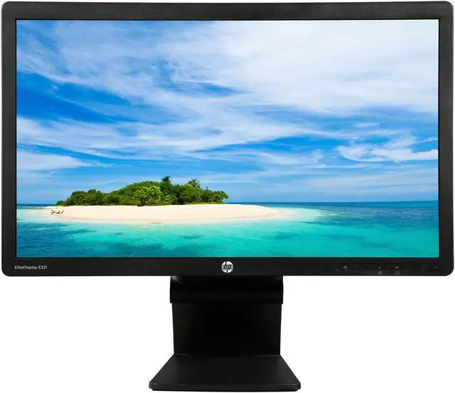 Alt view image 2 of 10 - HP 21.5" 60 Hz TN FHD LCD Monitor 5 ms D-Sub, DVI, DisplayPort Promo E221