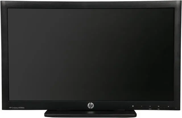 Alt view image 8 of 10 - HP 20" LCD Monitor 5 ms D-Sub, DVI, DisplayPort, USB Compaq LA2006x