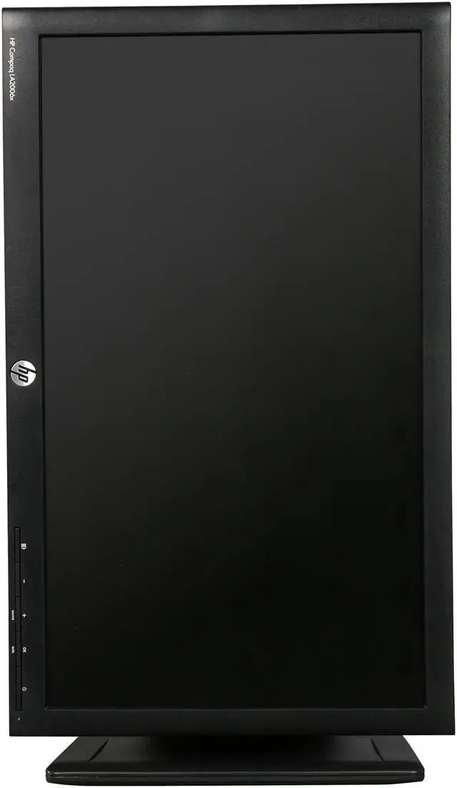 Alt view image 9 of 10 - HP 20" LCD Monitor 5 ms D-Sub, DVI, DisplayPort, USB Compaq LA2006x