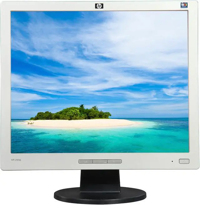 Alt view image 2 of 8 - HP 19" 75 Hz LCD Monitor D-Sub L1906